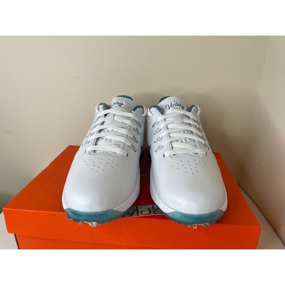 Nike Victory Pro 4 Golf White Blue Iridescent Mens Sizes FZ7611 002
